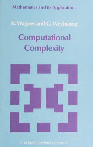 خرید و دانلود نسخه کامل کتاب Computational Complexity