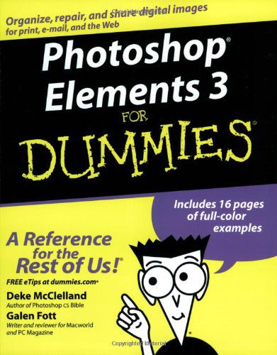 خرید و دانلود نسخه کامل کتاب Photoshop Elements 3 for Dummies فایل مجازی و دانلودی