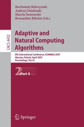 خرید و دانلود نسخه کامل کتاب Adaptive and Natural Computing Algorithms: 8th International Conference  ICANNGA 2007  Wars