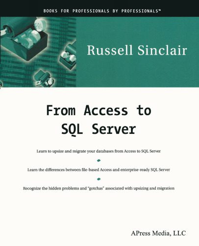 خرید و دانلود نسخه کامل کتاب From Access to SQL Server فایل مجازی و دانلودی