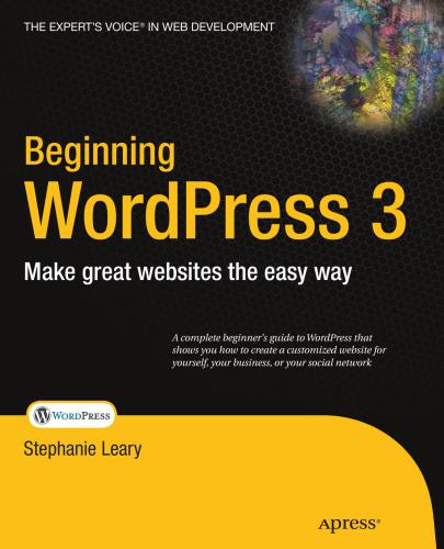 خرید و دانلود نسخه کامل کتاب Beginning WordPress 3: Make great websites the easy way