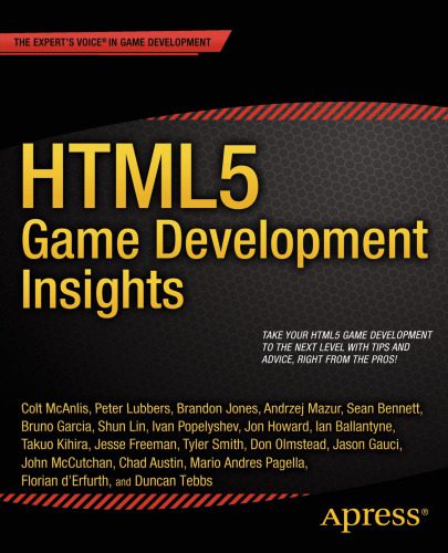 خرید و دانلود نسخه کامل کتاب HTML5 Game Development Insights
