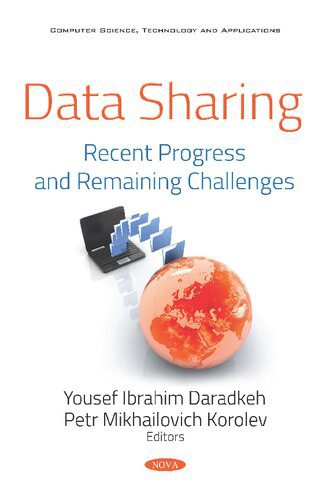 خرید و دانلود نسخه کامل کتاب Data Sharing: Recent Progress and Remaining Challenges فایل مجازی و دانلودی