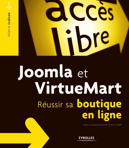 خرید و دانلود نسخه کامل کتاب Joomla et VirtueMart Reussir sa boutique en ligne
