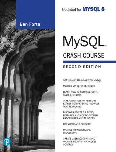 خرید و دانلود نسخه کامل کتاب MySQL Crash Course فایل مجازی و دانلودی