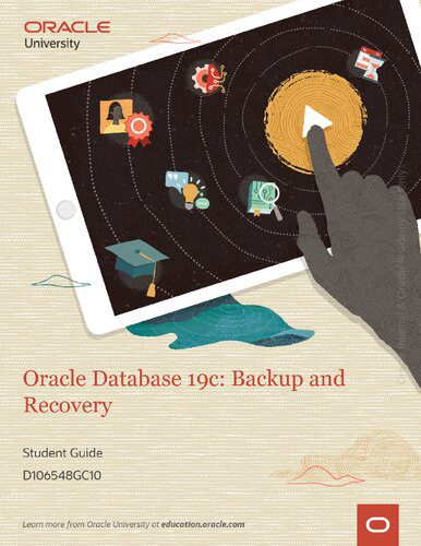 خرید و دانلود نسخه کامل کتاب Oracle Database 19C: Backup and Recovery. Student Guide فایل مجازی و دانلودی
