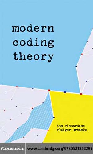 خرید و دانلود نسخه کامل کتاب Modern Coding Theory (2008)(en)(592s)