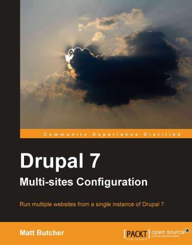 خرید و دانلود نسخه کامل کتاب Drupal 7 Multi Sites Configuration
