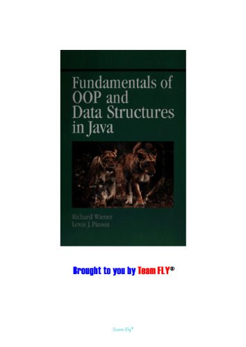 خرید و دانلود نسخه کامل کتاب Fundamentals of OOP and data structures in Java