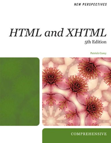 خرید و دانلود نسخه کامل کتاب New Perspectives on HTML and XHTML: Comprehensive (New Perspectives (Course Technology Pape