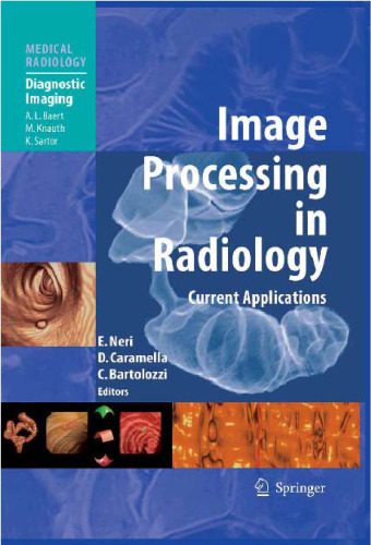 خرید و دانلود نسخه کامل کتاب Image Processing in Radiology Current Applications فایل مجازی و دانلودی