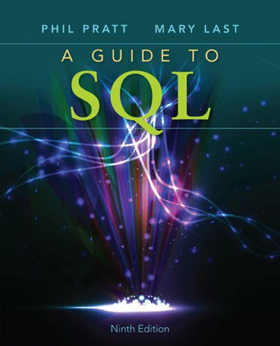 خرید و دانلود نسخه کامل کتاب A Guide to SQL  Ninth Edition فایل مجازی و دانلودی