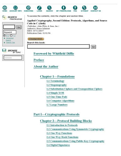 خرید و دانلود نسخه کامل کتاب Applied Cryptography: Protocols  Algorithms  and Source Code in C  2nd Edition فایل مجازی و