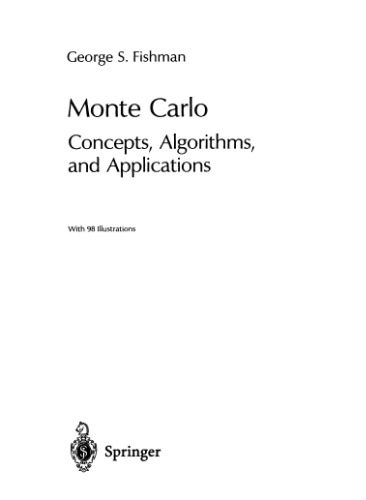 خرید و دانلود نسخه کامل کتاب Monte-Carlo: concepts  algorithms  and applications فایل مجازی و دانلودی