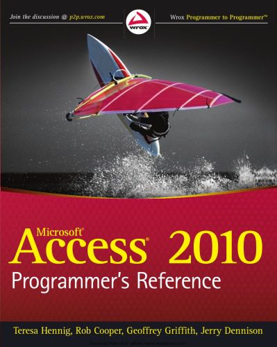 خرید و دانلود نسخه کامل کتاب Access 2010 Programmer’s Reference فایل مجازی و دانلودی