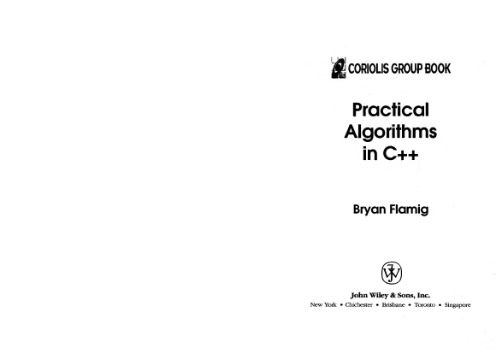 خرید و دانلود نسخه کامل کتاب Practical Algorithms in C