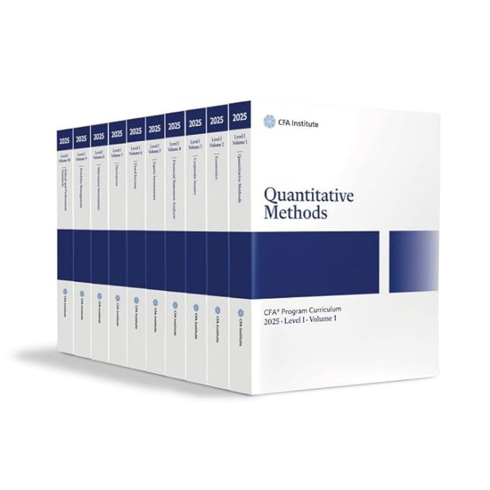 خرید و دانلود نسخه کامل کتاب 2025 CFA Program Curriculum Level I Box Set – volume 1-10 فایل مجازی و دانلودی
