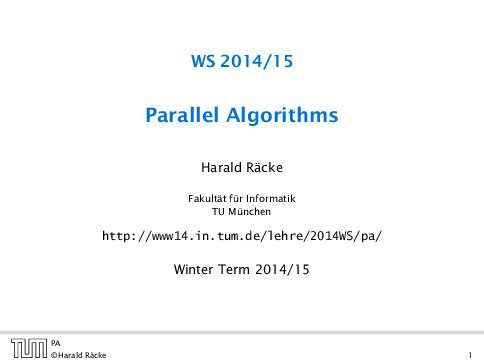 خرید و دانلود نسخه کامل کتاب Parallel Algorithms