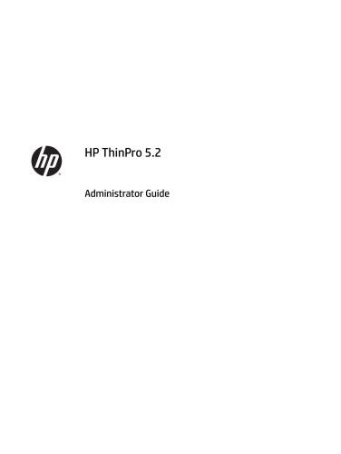 خرید و دانلود نسخه کامل کتاب HP ThinPro 5.2 Administrator Guide فایل مجازی و دانلودی