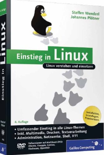 خرید و دانلود نسخه کامل کتاب Einstieg in Linux. Linux verstehen und einsetzen فایل مجازی و دانلودی
