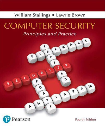 خرید و دانلود نسخه کامل کتاب Computer Security: Principles and Practice فایل مجازی و دانلودی