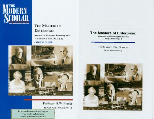 خرید و دانلود نسخه کامل کتاب Masters Of Enterprise فایل مجازی و دانلودی