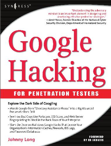 خرید و دانلود نسخه کامل کتاب Google Hacking For Penetration Testers Fly فایل مجازی و دانلودی