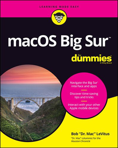 خرید و دانلود نسخه کامل کتاب macOS Big Sur For Dummies فایل مجازی و دانلودی