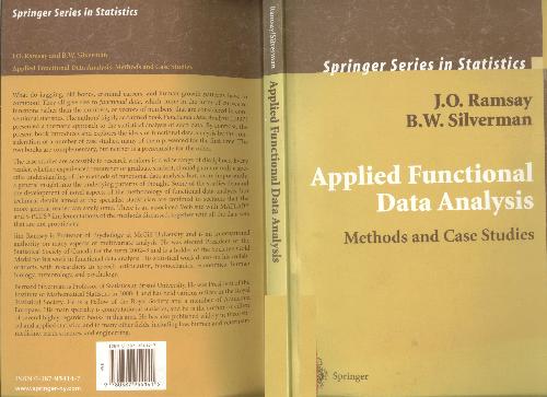 خرید و دانلود نسخه کامل کتاب Applied Functional Data Analysis: Methods and Case Studies فایل مجازی و دانلودی