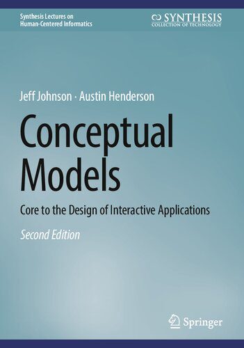 خرید و دانلود نسخه کامل کتاب Conceptual Models: Core to the Design of Interactive Applications (2nd Edition) فایل مجازی