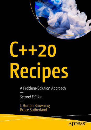 خرید و دانلود نسخه کامل کتاب C++20 Recipes فایل مجازی و دانلودی