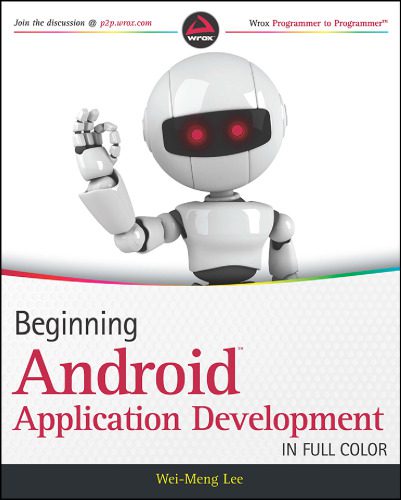 خرید و دانلود نسخه کامل کتاب Beginning Android application development فایل مجازی و دانلودی