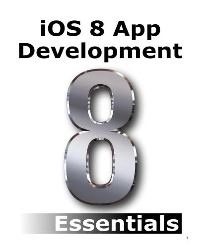 خرید و دانلود نسخه کامل کتاب iOS 8 App Development Essentials فایل مجازی و دانلودی