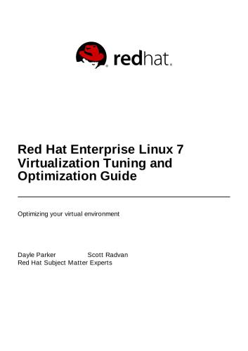خرید و دانلود نسخه کامل کتاب Red Hat Enterprise Linux 7 Virtualization Tuning and Optimization Guide فایل مجازی و دانلود