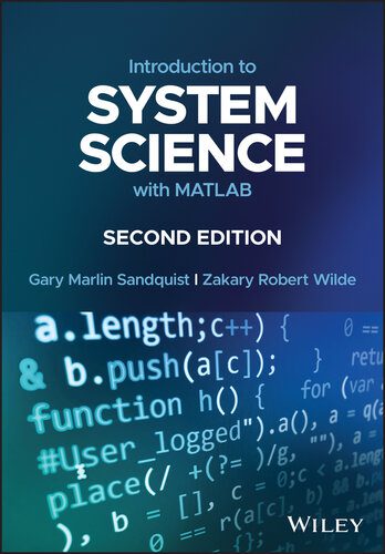 خرید و دانلود نسخه کامل کتاب Introduction to System Science with MATLAB فایل مجازی و دانلودی