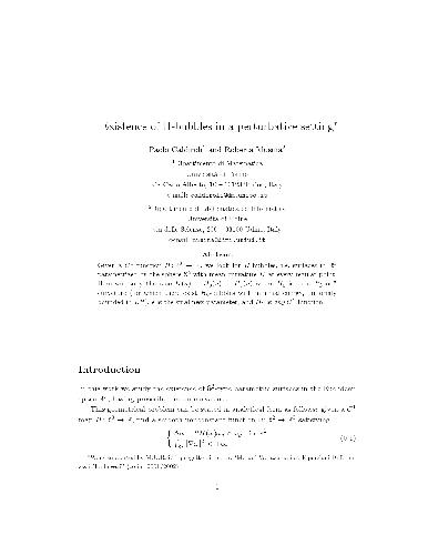 خرید و دانلود نسخه کامل کتاب Existence of h-bubbles in a perturbative setting فایل مجازی و دانلودی