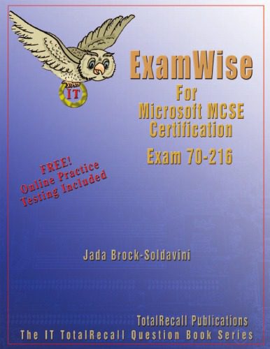 خرید و دانلود نسخه کامل کتاب Examwise for Windows 2000 Network Infrastructure: Examination 70-216 Implementing and Admin