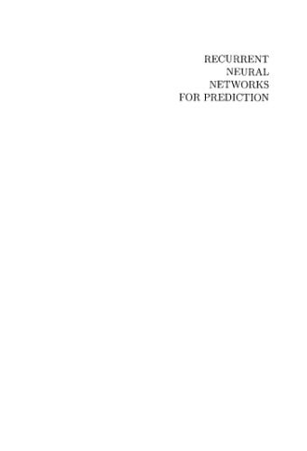 خرید و دانلود نسخه کامل کتاب Recurrent neural networks for prediction: learning algorithms  architectures  and stability