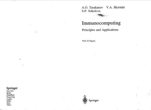 خرید و دانلود نسخه کامل کتاب Immunocomputing. Principles and applications فایل مجازی و دانلودی