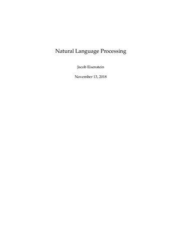 خرید و دانلود نسخه کامل کتاب Natural Language Processing (NLP) فایل مجازی و دانلودی