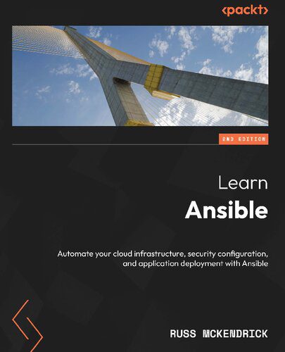 خرید و دانلود نسخه کامل کتاب Learn Ansible: Automate your cloud infrastructure  security configuration and application d