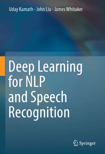 خرید و دانلود نسخه کامل کتاب Deep Learning for NLP and Speech Recognition فایل مجازی و دانلودی