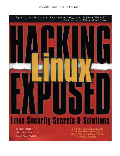 خرید و دانلود نسخه کامل کتاب Hacking Exposed. Linux فایل مجازی و دانلودی