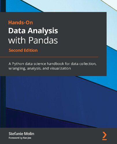 خرید و دانلود نسخه کامل کتاب Hands-On Data Analysis with Pandas: A Python data science handbook for data collection  wra