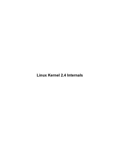 خرید و دانلود نسخه کامل کتاب Linux kernel 2.4 internals فایل مجازی و دانلودی