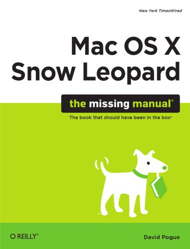 خرید و دانلود نسخه کامل کتاب Mac OS X Snow Leopard: The Missing Manual فایل مجازی و دانلودی