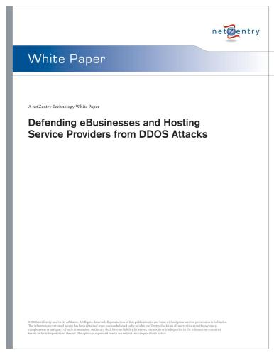 خرید و دانلود نسخه کامل کتاب Defending eBusinesses and Hosting Service Providers from DDOS Attacks فایل مجازی و دانلودی