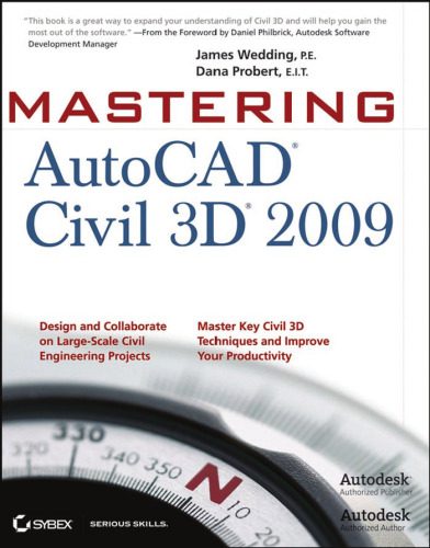 خرید و دانلود نسخه کامل کتاب Mastering AutoCAD Civil 3D فایل مجازی و دانلودی