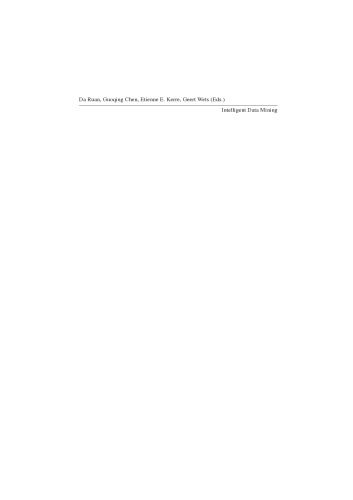 خرید و دانلود نسخه کامل کتاب Intelligent Data Mining: Techniques and Applications فایل مجازی و دانلودی