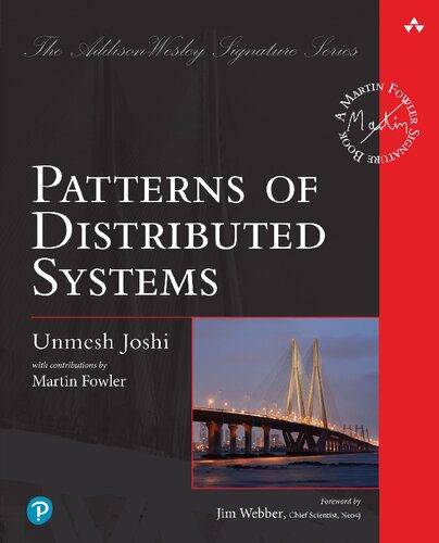 خرید و دانلود نسخه کامل کتاب Patterns of Distributed Systems فایل مجازی و دانلودی